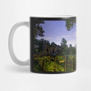 Kirkstall Abbey 4261-B Cistercian monastery Leeds West Yorkshire Night After Dark Photography Mug